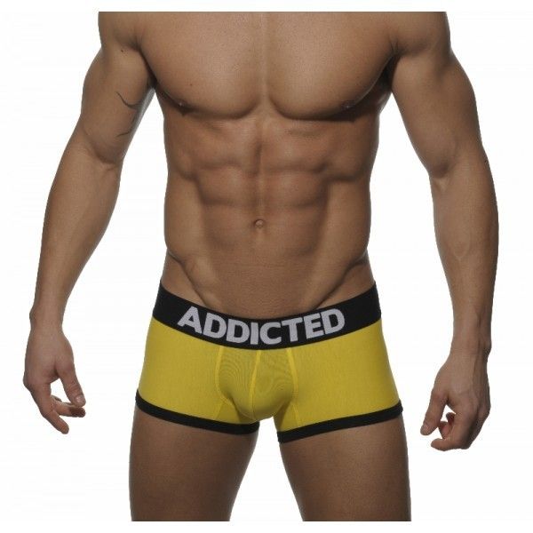 

men's cotton comfortable underwear flat angle 015, Black;white