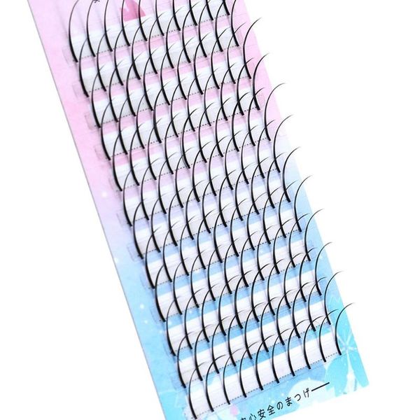 

false eyelashes 120 clusters individual lashes c curl 007 9-15mm vivid interperse natural fuller diy a shape extension easy to apply