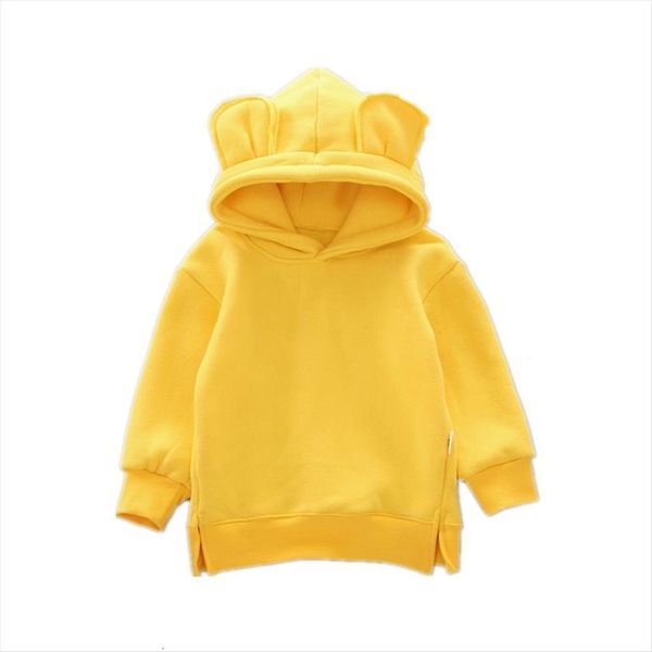 

spring autumn baby boy girl clothes cotton hooded sweatshirt childrens kids casual sportswear infant leisure sport clothing, Black