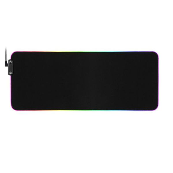 

mouse pads & wrist rests gms-x5 800x300x4mm gaming version colorful symphony glowing pad soft non-slip rubber base mat