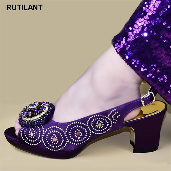 

dress shoes fashion luxury women elegant crystal wedding high heels african party pumps nigerian, Black