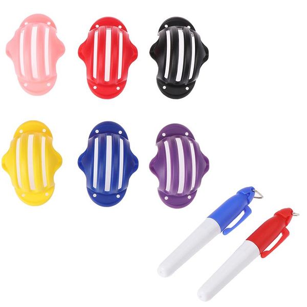 

golf training aids 1set ball alignment identification tool pupositioning line marker template mark