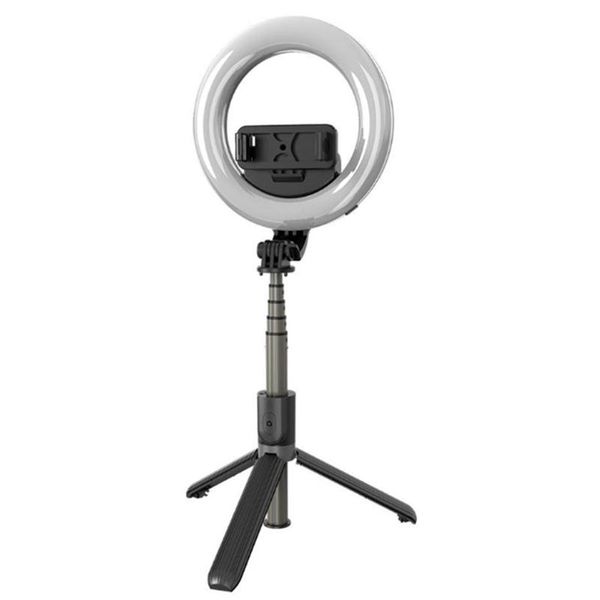 

selfie monopods l07 stick portable 5 inch ring net fill light anchor beauty mobile phone live broadcast bracket