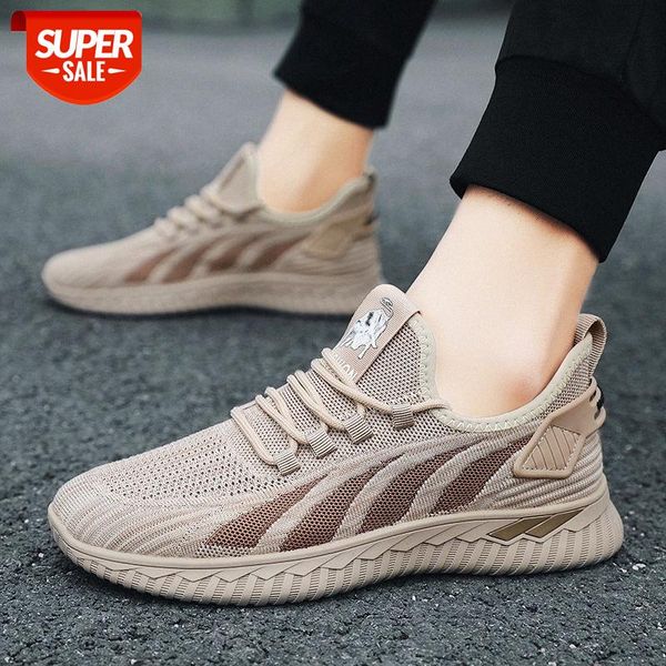 

summer men's shoes lightweight breathable mesh sports running fashion trend casual trendy #v786