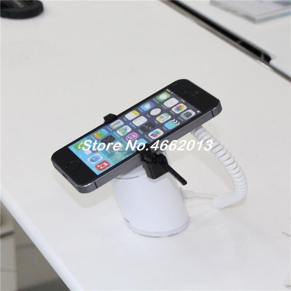 

retail eas secure cellphone holder cell phone security anti-theft display stand with alarm systems