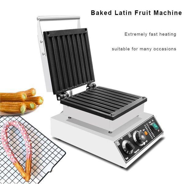 

110/220v commercial bubble waffle maker spanish churro making machine for sale bread makers