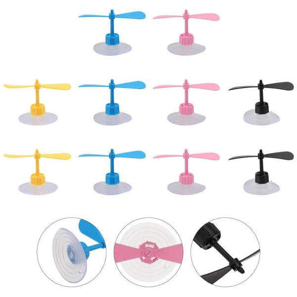 

motorcycle helmets 10 pcs helmet propeller dragonfly suction cup (random color)