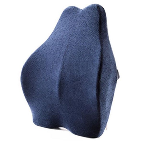 

pillow slow-rebound waist memory foam core office car seat blue