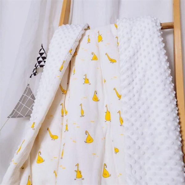 

baby blankets thicken infant swaddle quilt blanket born pacify bedding & swaddling