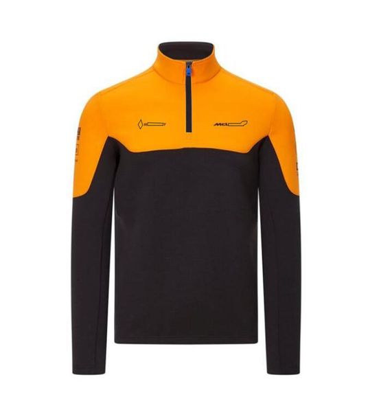 

[halloween] 2021f1 new mcl ricardo pullover team zipper jacket formula one norris autumn and winter plus size racing jacket can be customize