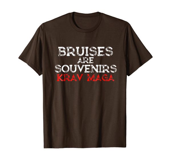 

krav maga shirt women men funny bruises are souvenirs shirt, White;black