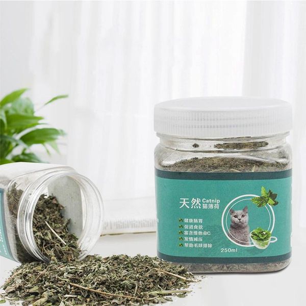 

cat toys kitten for removing hairballs dry natural catnip leaves powder 250ml