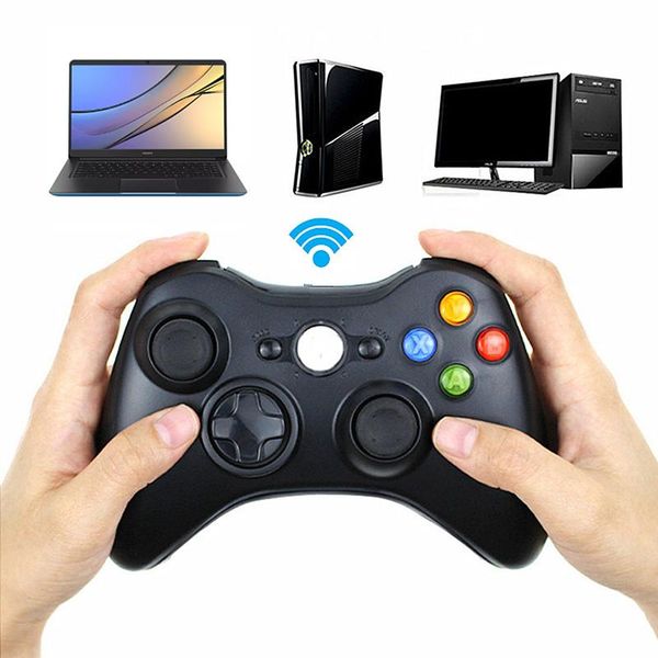 

game controllers & joysticks wireless/wired gamepad for xbox 360 console controller receiver controle joystick pc win7/8/10