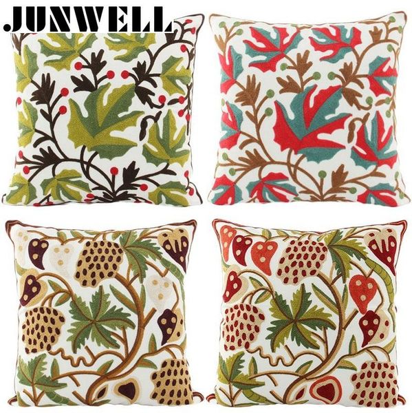 

cushion/decorative pillow 100% cotton canvas 3d effect cartoon embroidery throw sofa office back cushion baby room decorative 45x45cm square