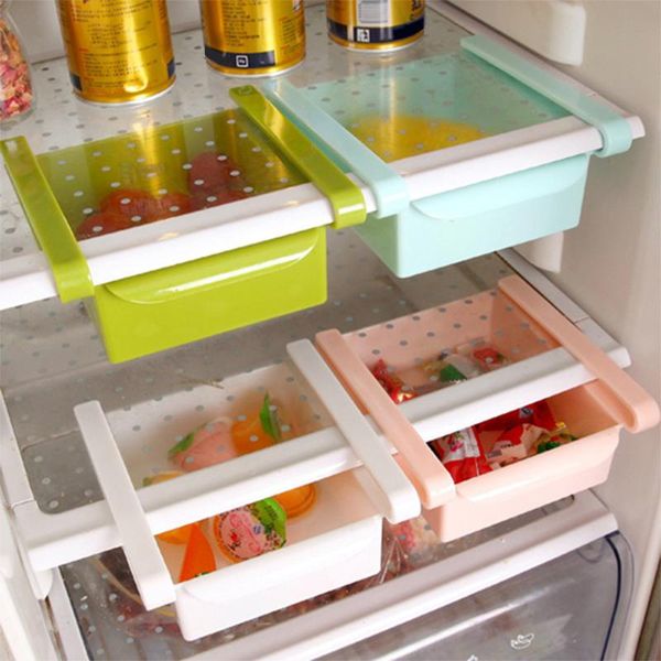 

storage bottles & jars adjustable kitchen basket fridge organizer refrigerator drawer type container box food fruit tray