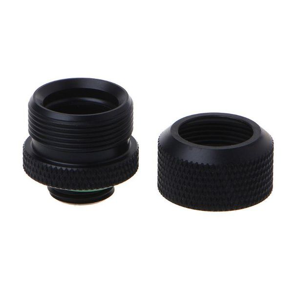 

fans & coolings 14mm g1/4 thread acrylic hard tube fitting hand twist 3 laps 10x14mm connector