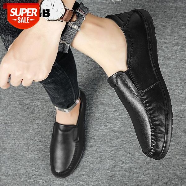 

plus size 38-47 mens loafers shoes luxury genuine leather men casual shoes slip on brand fashion driving moccasin #hd2n