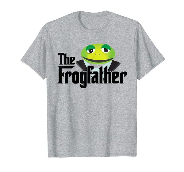 

Frog Lover T Shirt, The Frogfather, Gift Stocking Stuffer, Mainly pictures