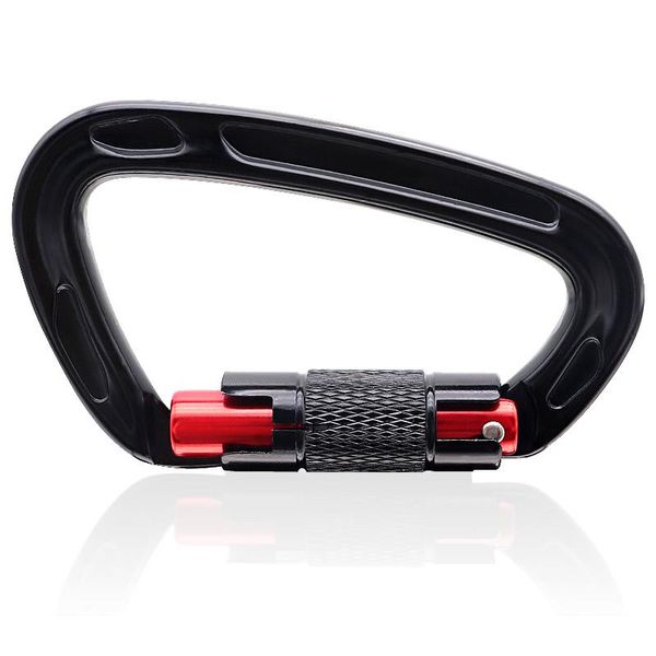 

stainless steel screw lock climbing gear carabiner quick links safety snap hook chain connecting ring buckle camp furniture