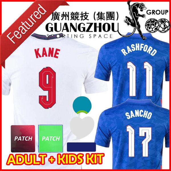 

kane rashford sancho grealish 2021 soccer jersey 2022 home away foden mount bellingham national team 20 21 football shirt men women kid kit, Black;yellow
