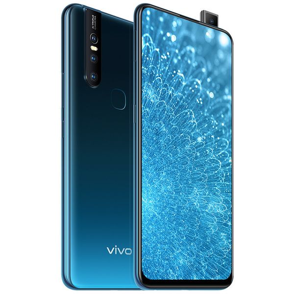 Original Vivo S1 4G LTE Telefone celular 6GB RAM 64GB 128GB ROM Helio P70 Octa Core Android 6.53 polegadas 24.8MP AI Fingerprint ID Smart Mobile Phone