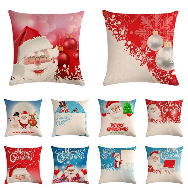 

cushion/decorative pillow 45cm*45cm santa claus cushion cover and sofa case home decorative
