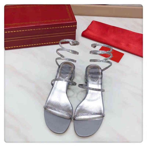 

cleo fashion rainbow sandal crystal serpentine winding open toe strass 40 high heel party women designer rc sandals, Black