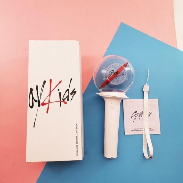 

jewelry pouches, bags kpop stray kids bluetooth app connects the glow stick should aid hand light peripheral, Pink;blue