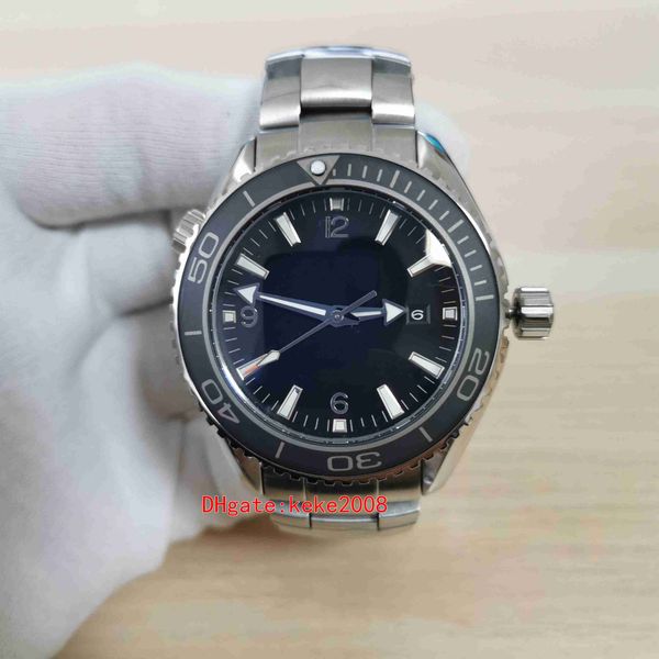

cal.8900 215.30.44.21.01.001 men's watch mens planet black dial 43.5mm 600m stainless bracelet transparent back automatic mechanical wa, Slivery;brown