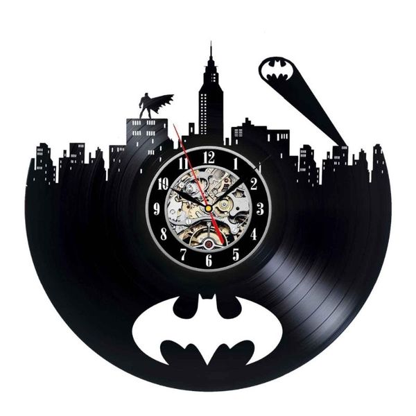 

wall clocks klok 3d wandklok record creatieve opknoping woondecoratie