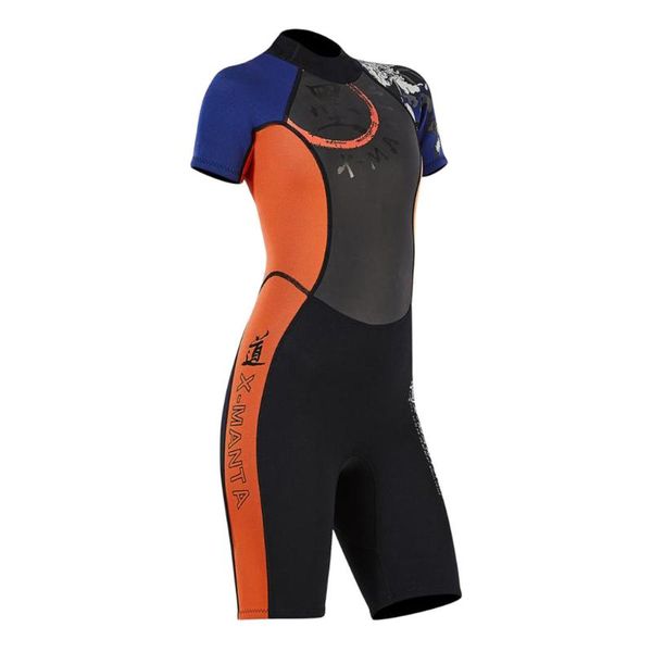 

swim wear diving wetsuit 3mm neoprene jumpsuit shorty shorts ladies swimwear