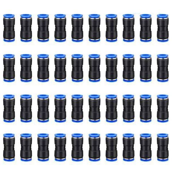 

pneumatic tools 100 pcs/pack of pu connector 2-way straight for 4mm pipe