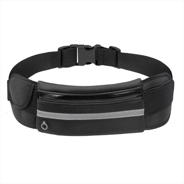 

men women outdoor stretch sports waist bag belt pockets mobile phone banano de cintura fanny packs nerka saszetka banane sacoche