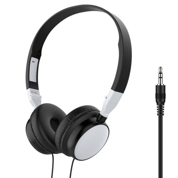 

headphones & earphones subwoofer wired gaming headset hifi sound quality foldable portable 3.5mm plug suitable for pc game host all smartpho