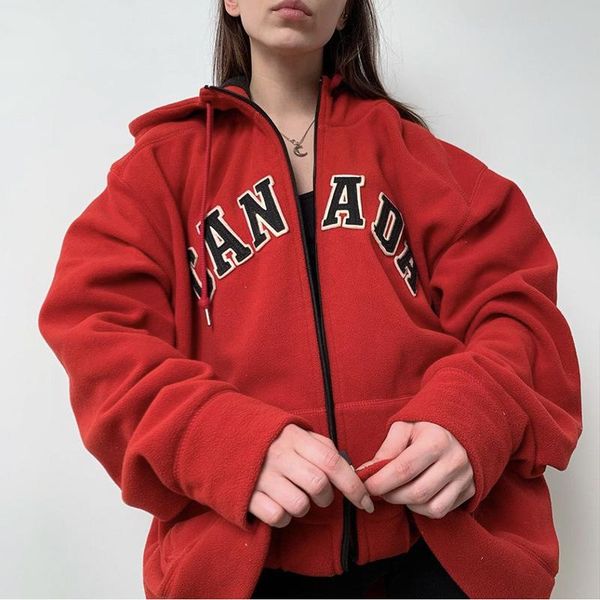 

women's hoodies & sweatshirts zip hoodie cotton korean fashion blouses women clothing long sleeves jackets 2021 fall couples matching h, Black