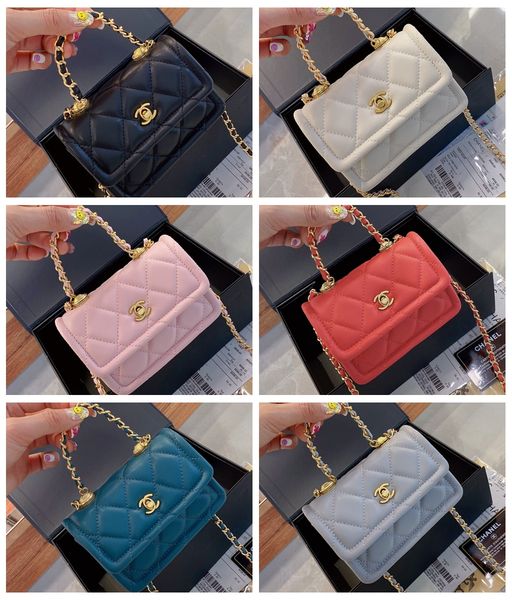 

lady handbag designer totes shoulder bags crossbody messenger chains gold coins bag good quality leather purses ladies high capacity v-shape