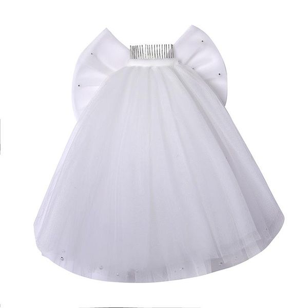 

bridal veils arrival white veil 2021 wedding veu de noiva abendkleider velos novia accesorios mujer velo, Black