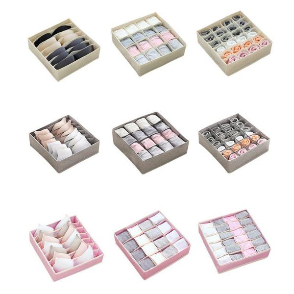 

storage drawers simple household goods wardrobe underwear organizer drawer 3 pieces, colors optional lx9c