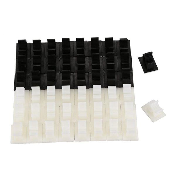 

watering equipments cable clips, wire 50 pieces 3 meters self-adhesive adjustable car wires holder clamps tie for ma