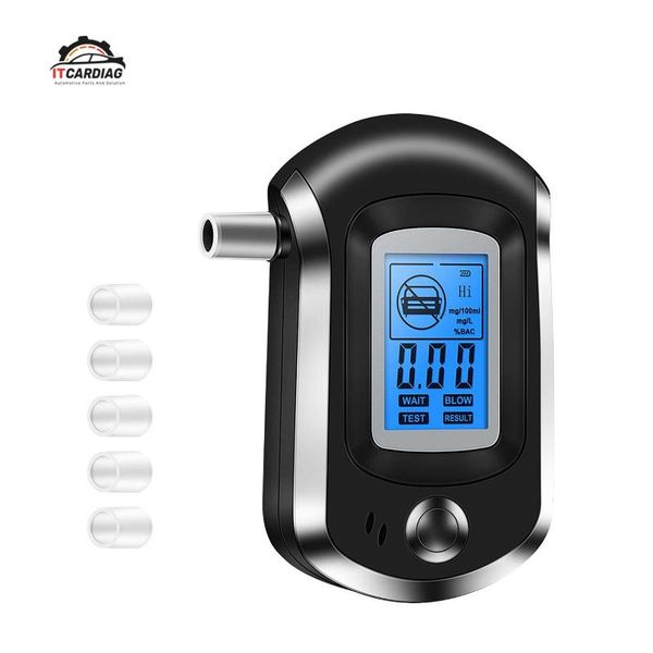 

professional digital breath alcohol tester breathalyzer at6000 alcoholism test
