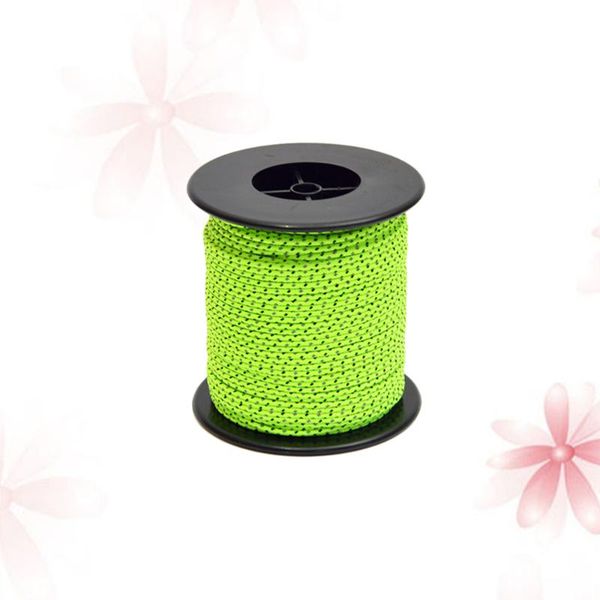 

2.5mm diameter 50m length green reflective guy line cord outdoor camping canopy tent paracord rope gadgets