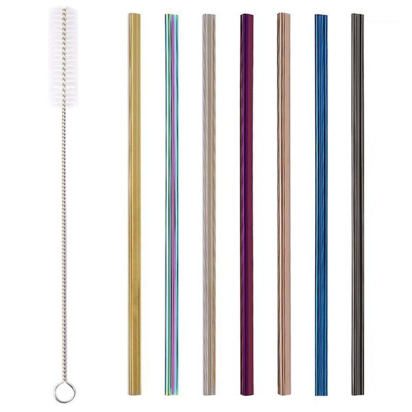 

drinking straws metal heart shaped reusable straight drinks fft1