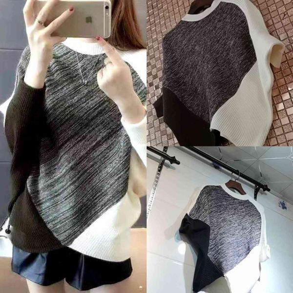 

fashion sweater winter women's for 2021, White;black