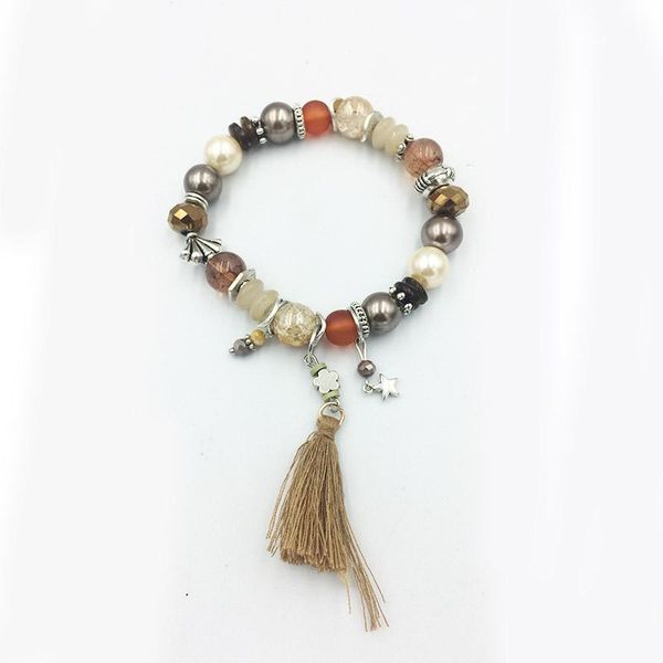 

charm bracelets hanjing latest cute trendy designer jewelry bangle couple luxury love custom autumn beads for women femme, Golden;silver