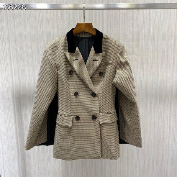 

women's jackets zk1868 fashion women coats & 2021 runway luxury european design party style clothing, Black;brown
