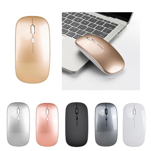 

mini rechargeable wireless optical gaming mouse with usb receiver for pc lapcomputer deskergonomic mice