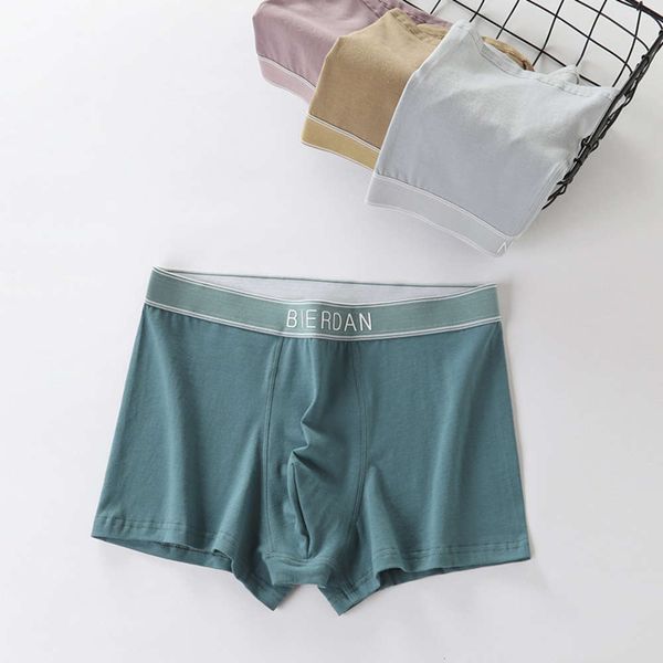 

cotton underwear, pantone color men's antibacterial panties, summer boxer panties, Black;white