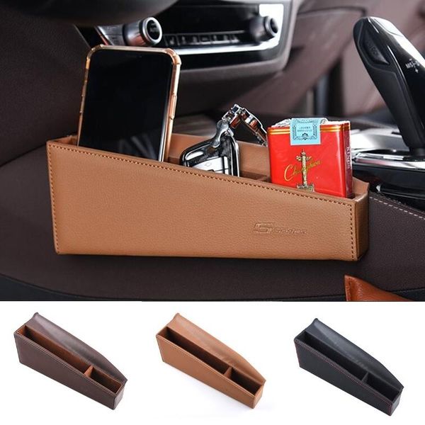 

auto central control leather hanging storage box for 5 series 2021-2021 520li interior modification car case decoration organizer