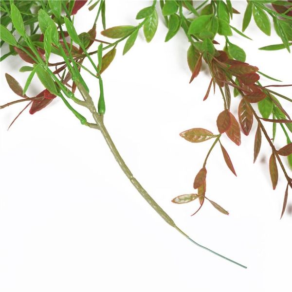 

decorative flowers & wreaths artificial vines greenery leaves hanging plants for wedding party garden wall home decoration