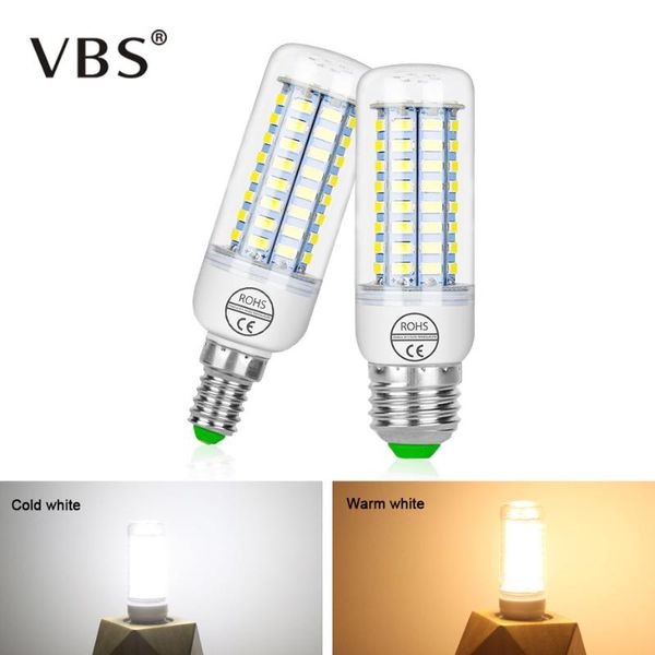 

bulbs e27 led lamp 220v smd 5730 e14 light 24 36 48 56 69 72 leds corn bulb chandelier for home lighting